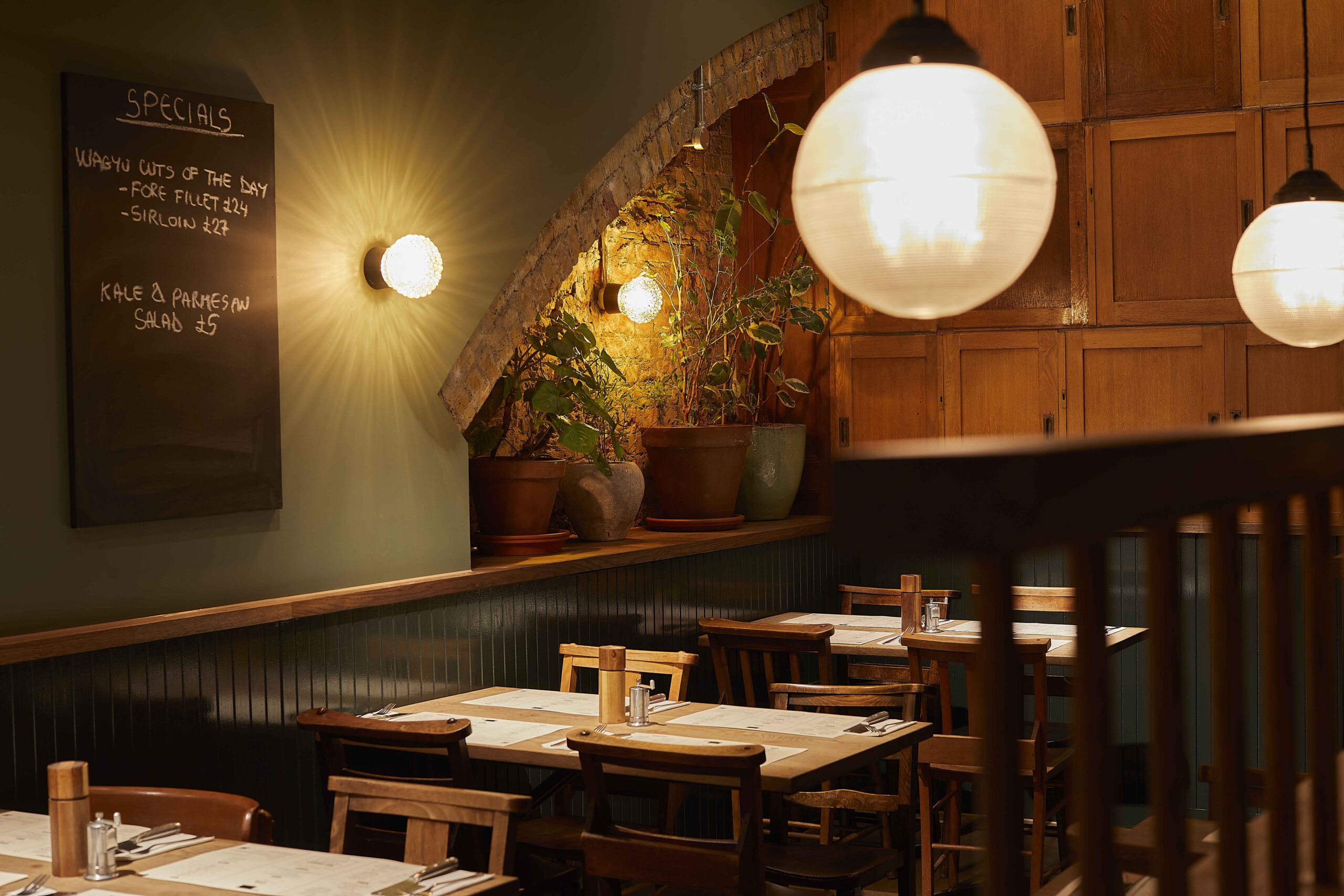 Flat Iron Covent Garden interiors