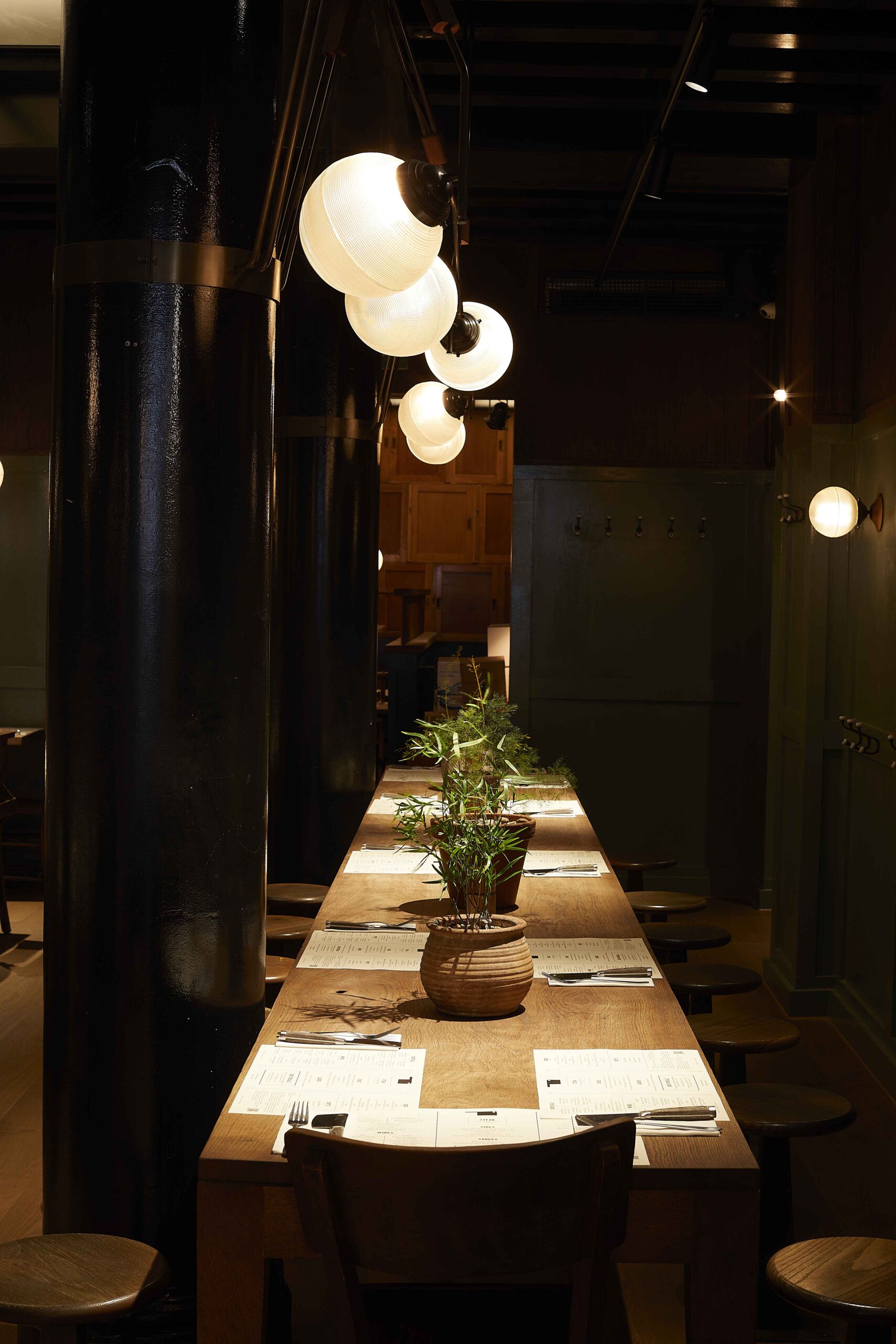Flat Iron Covent Garden interiors